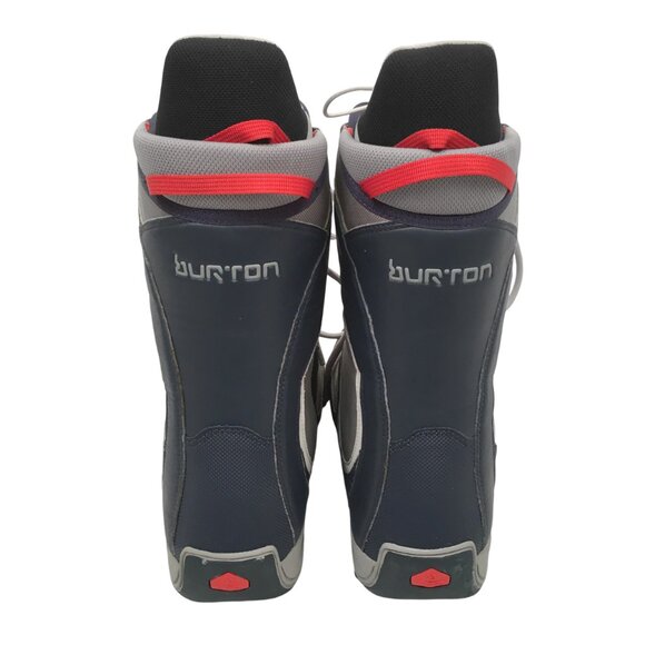 Brand New Burton Breed Snowboard Boots! 8.5  Blue & Gray  Traditional Lace